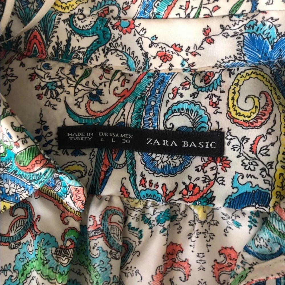 Zara Casual Floral Designer Dress